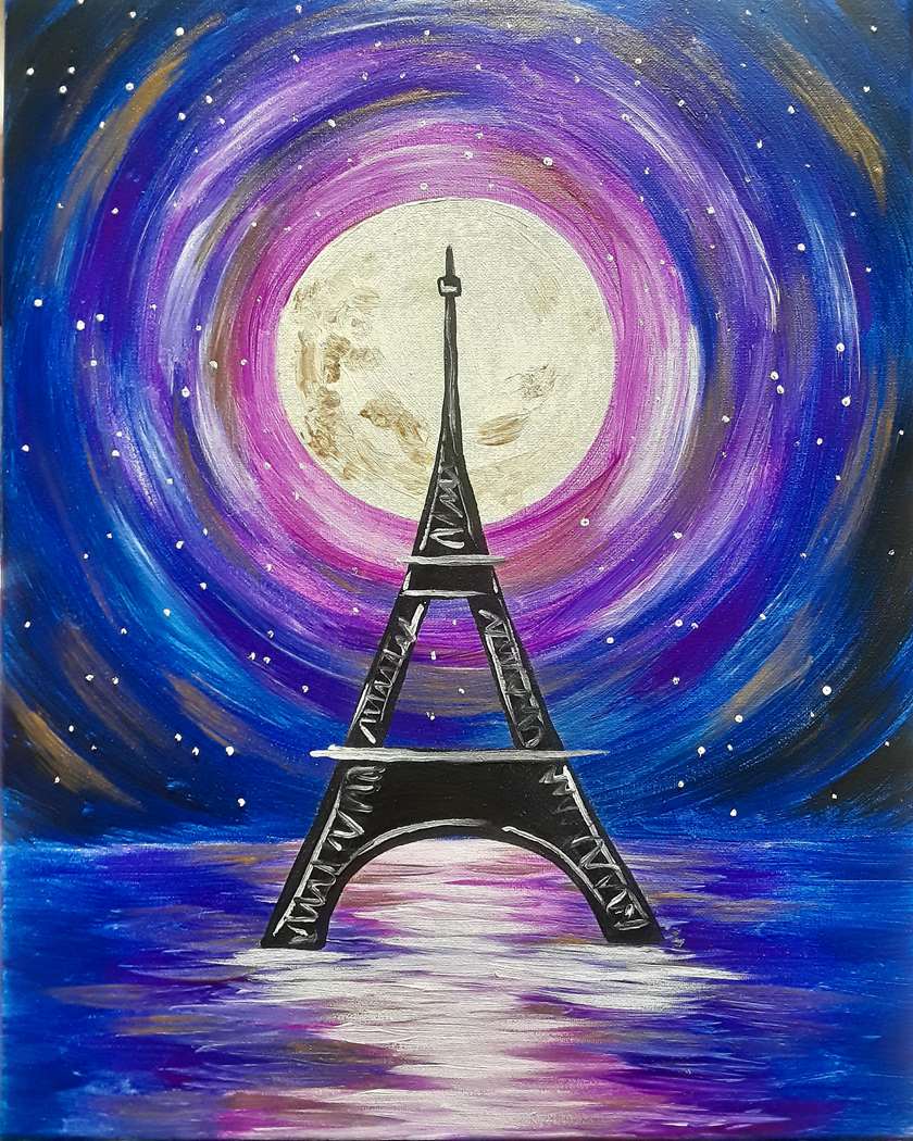 Paris in Moonlight